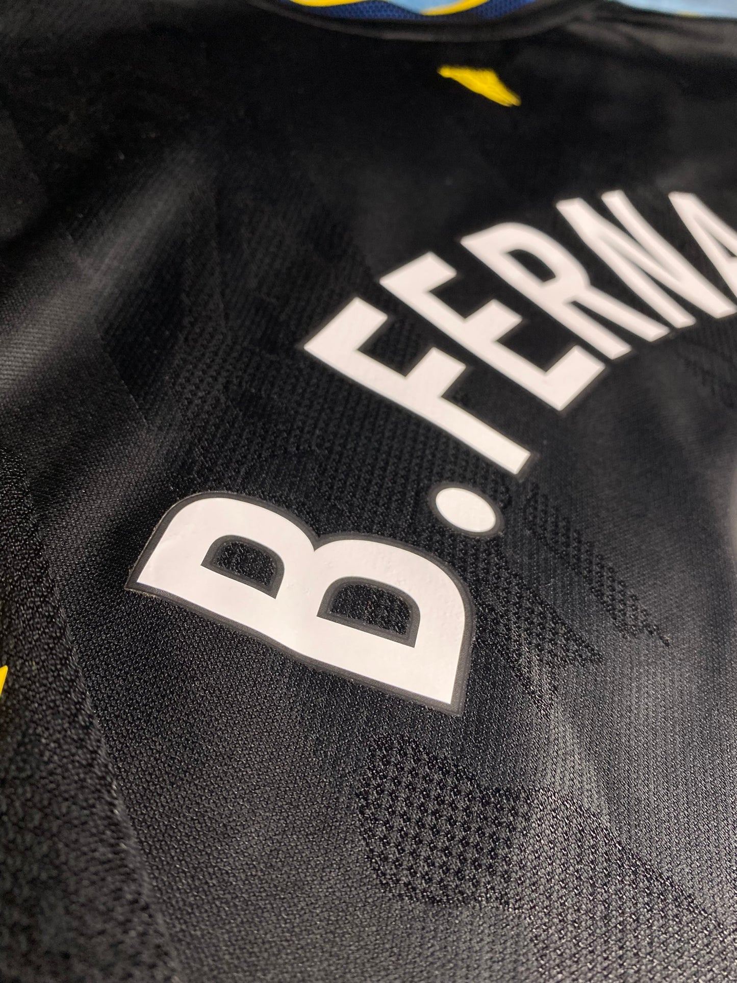 Manchester United longsleeve third jersey. Season 25/26. Bruno Fernandes.