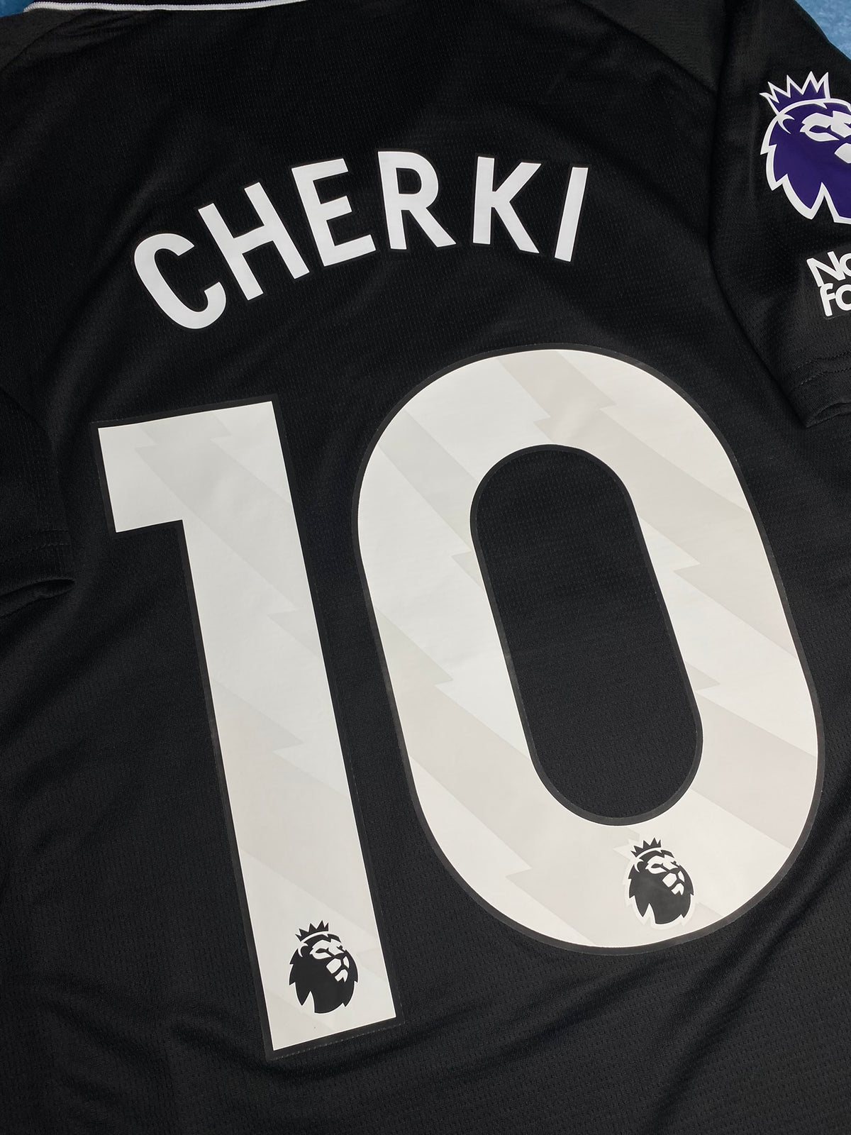 Manchester City away jersey. Season 25/26. Rayan Cherki.