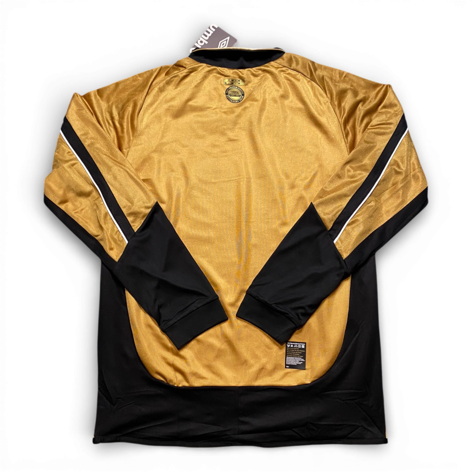 Manchester United reversible jersey commemorating the club's 100th anniversary. Season 01/02. Ruud Van Nistelrooy