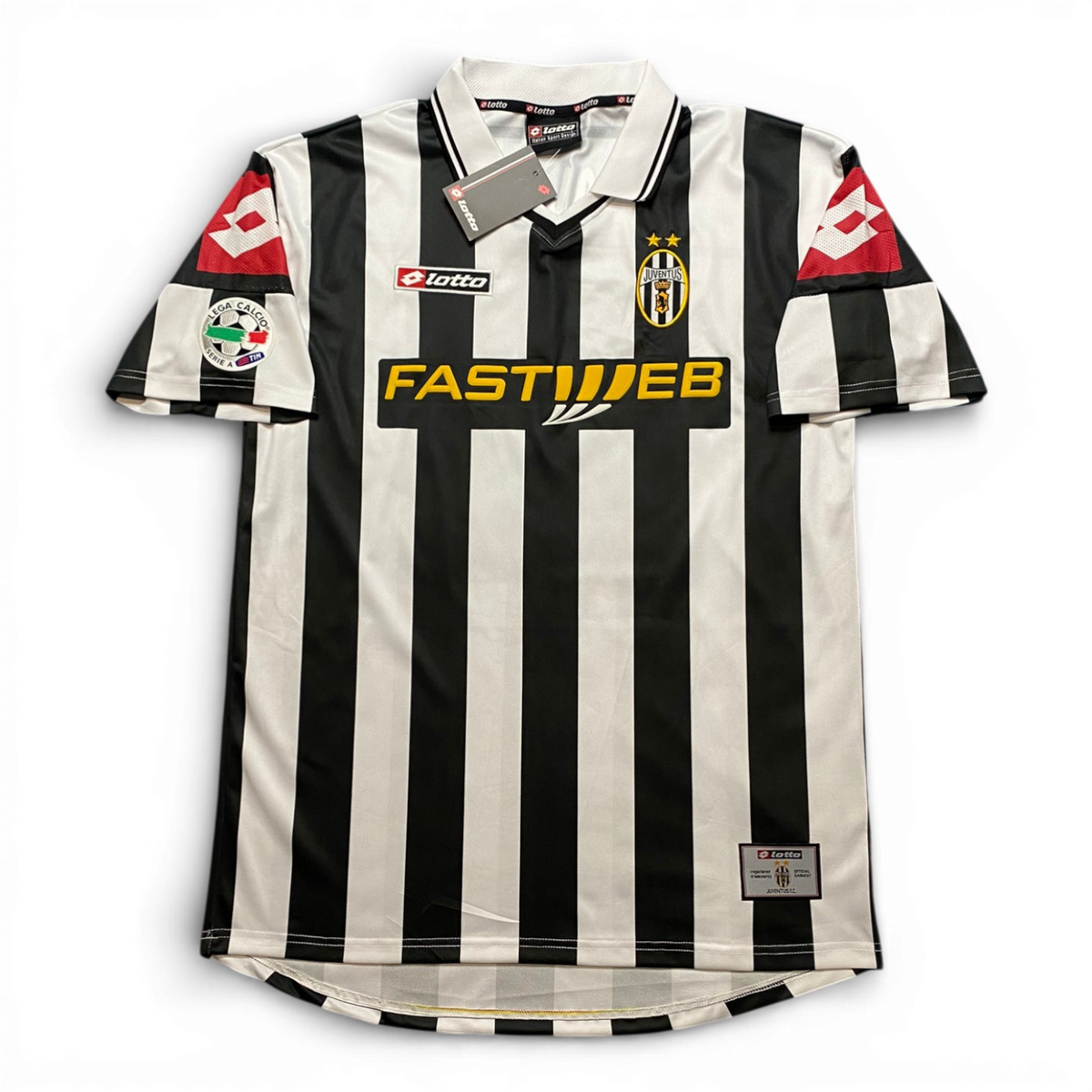 Juventus home jersey. Season 01/02. Edgar Davids