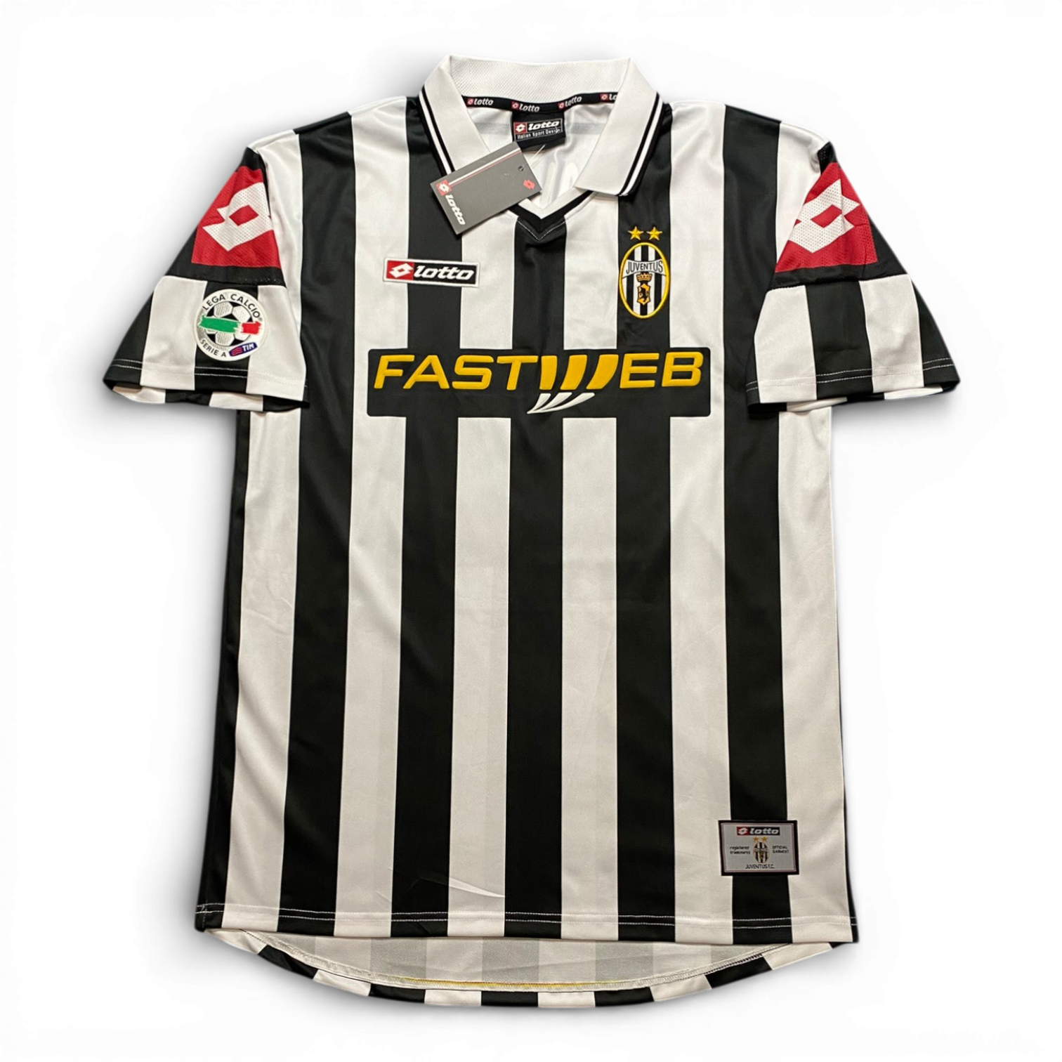 Juventus home jersey. Season 01/02. Edgar Davids