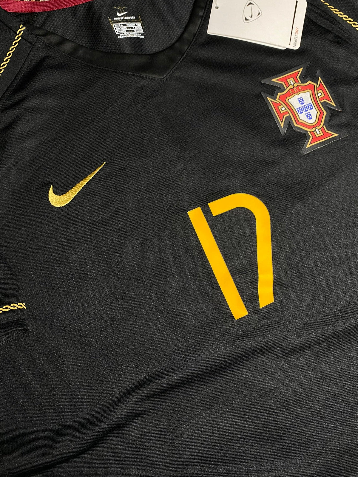 Portugal's 2006 away jersey. Cristiano Ronaldo