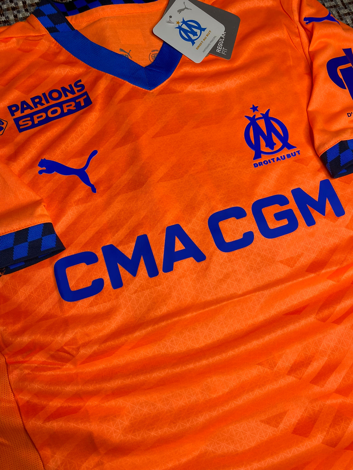 Marselle Olimpique's third jersey. Season 24/25. Mason Greenwood