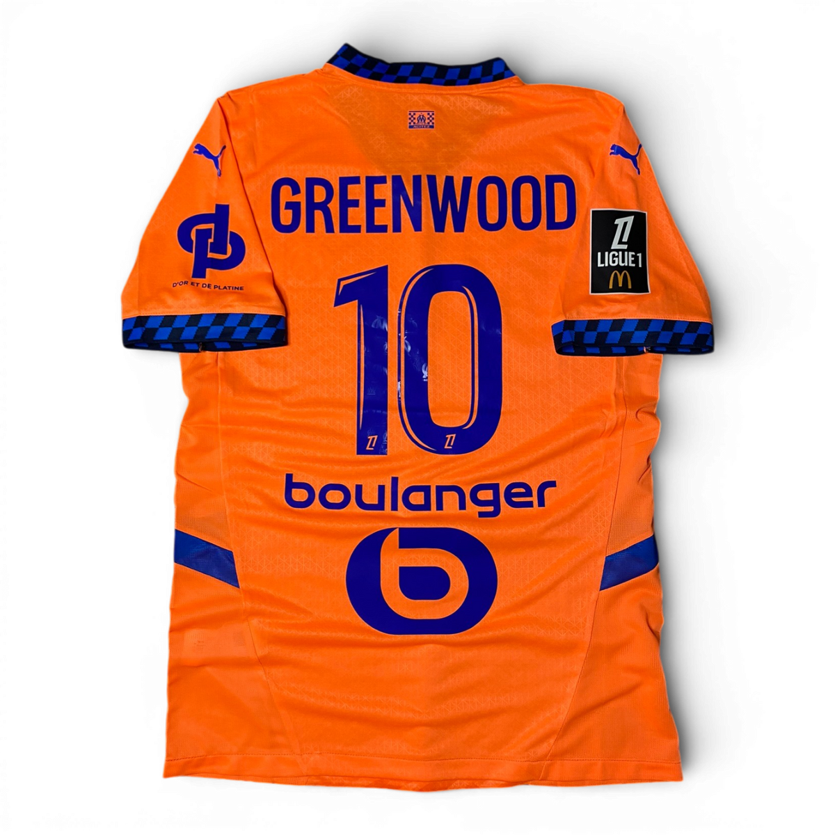 Marselle Olimpique's third jersey. Season 24/25. Mason Greenwood