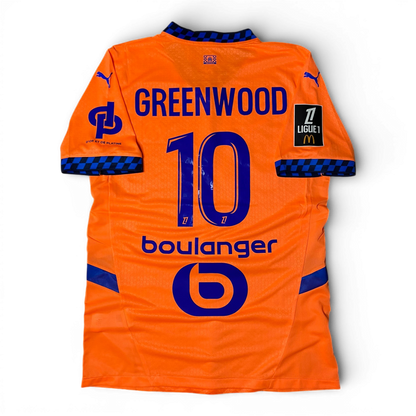 Marselle Olimpique's third jersey. Season 24/25. Mason Greenwood
