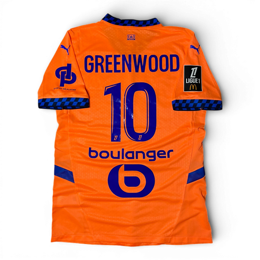 Marselle Olimpique's third jersey. Season 24/25. Mason Greenwood