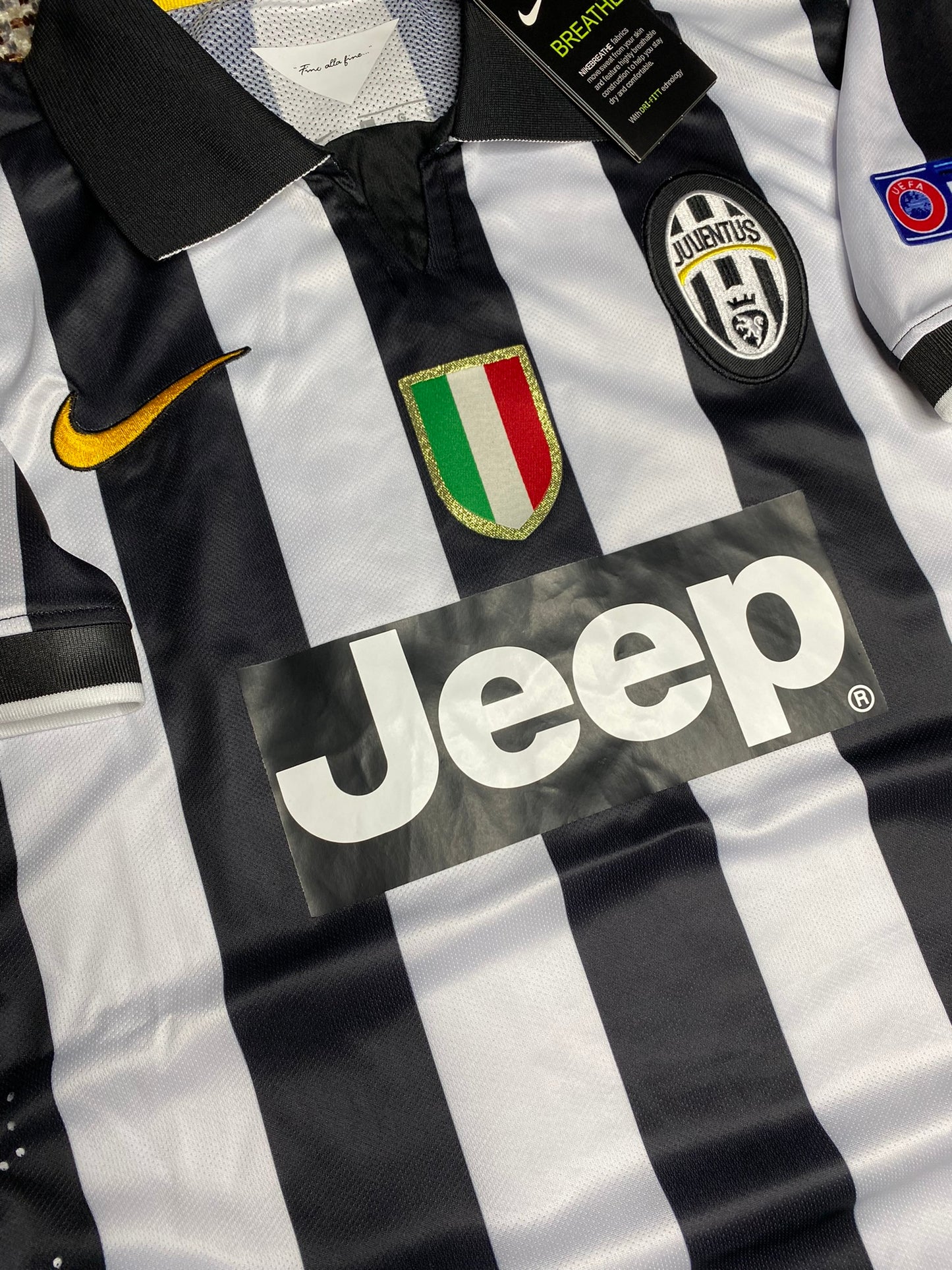 Juventus home jersey. Season 14/15. Andrea Pirlo.