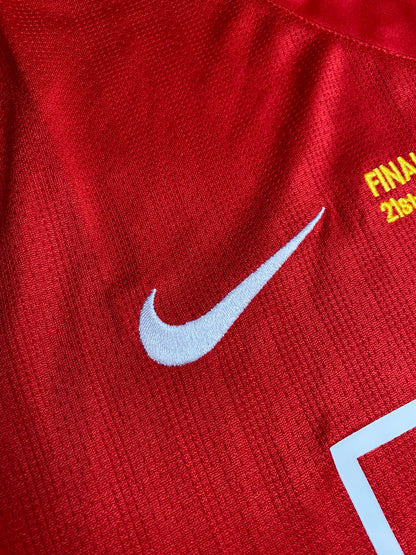 Manchester United's home jersey for the 2008 Champions League Final. Luís Nani