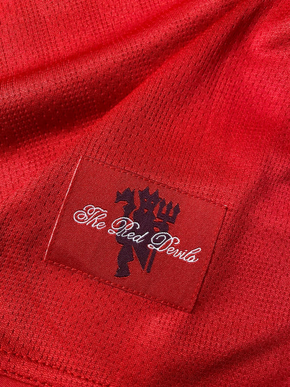 Manchester United's home jersey. Season 07/08. Luís Nani