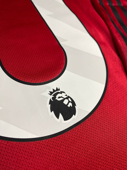 Manchester United longsleeve home jersey. Season 25/26. Matheus Cunha