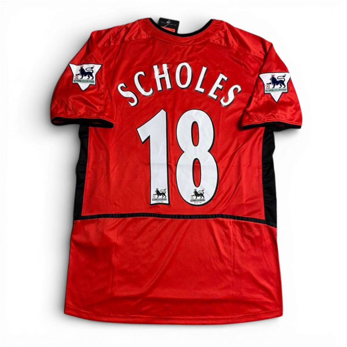 Manchester United home jersey. Season 02/04. Paul Scholes