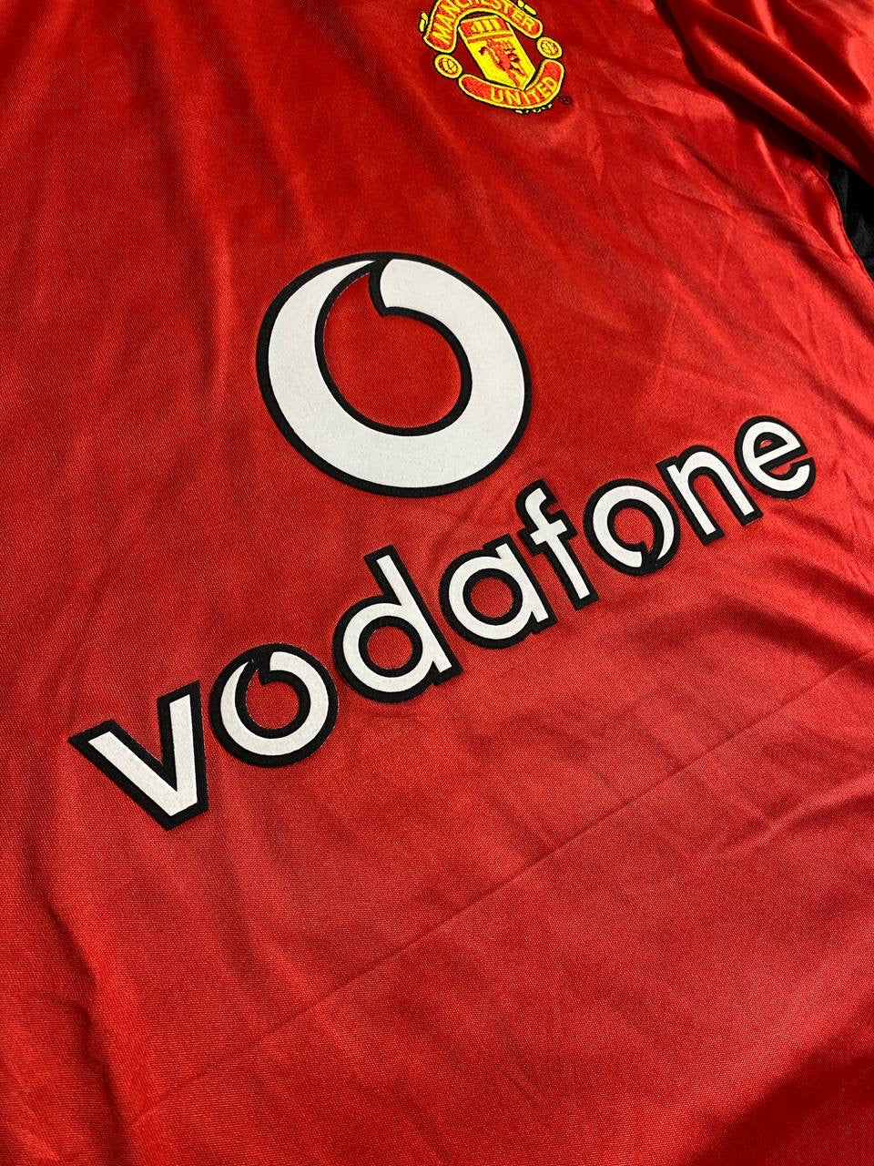 Manchester United home jersey. Season 02/04. Paul Scholes