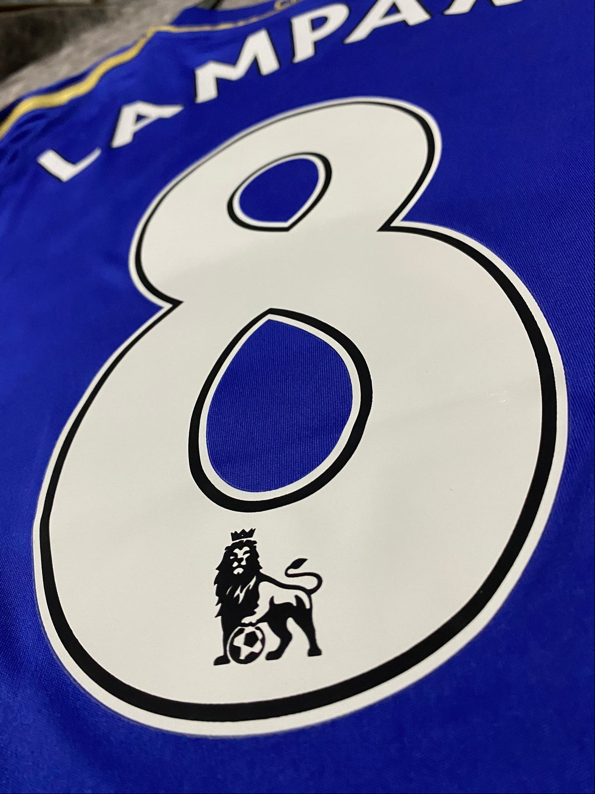 Chelsea home jersey. Season 12/13. Frank Lampard.