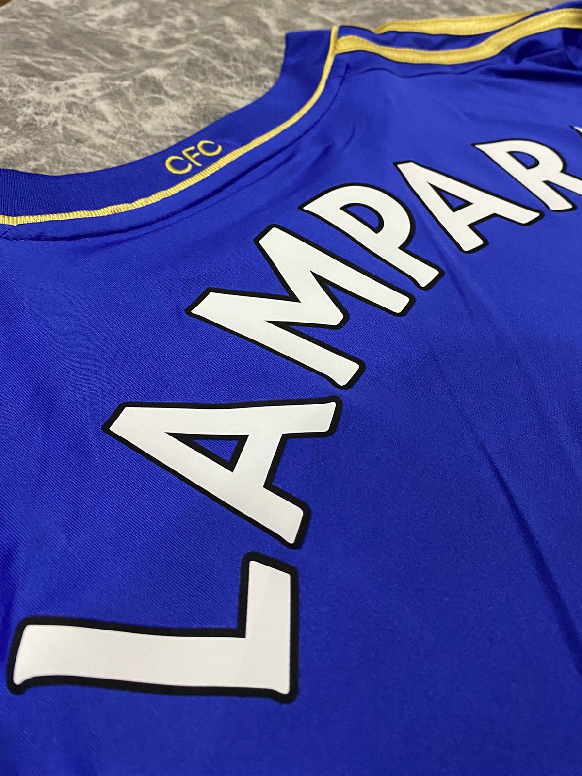 Chelsea home jersey. Season 12/13. Frank Lampard.