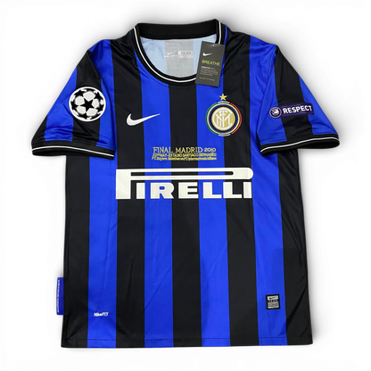 Inter Milan's 2010 Champions League Final Home Jersey. Mario Balotelli.