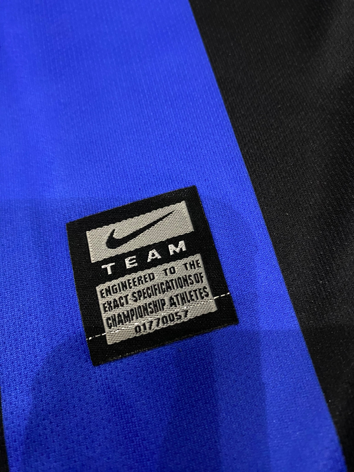 Inter Milan's 2010 Champions League Final Home Jersey. Mario Balotelli.