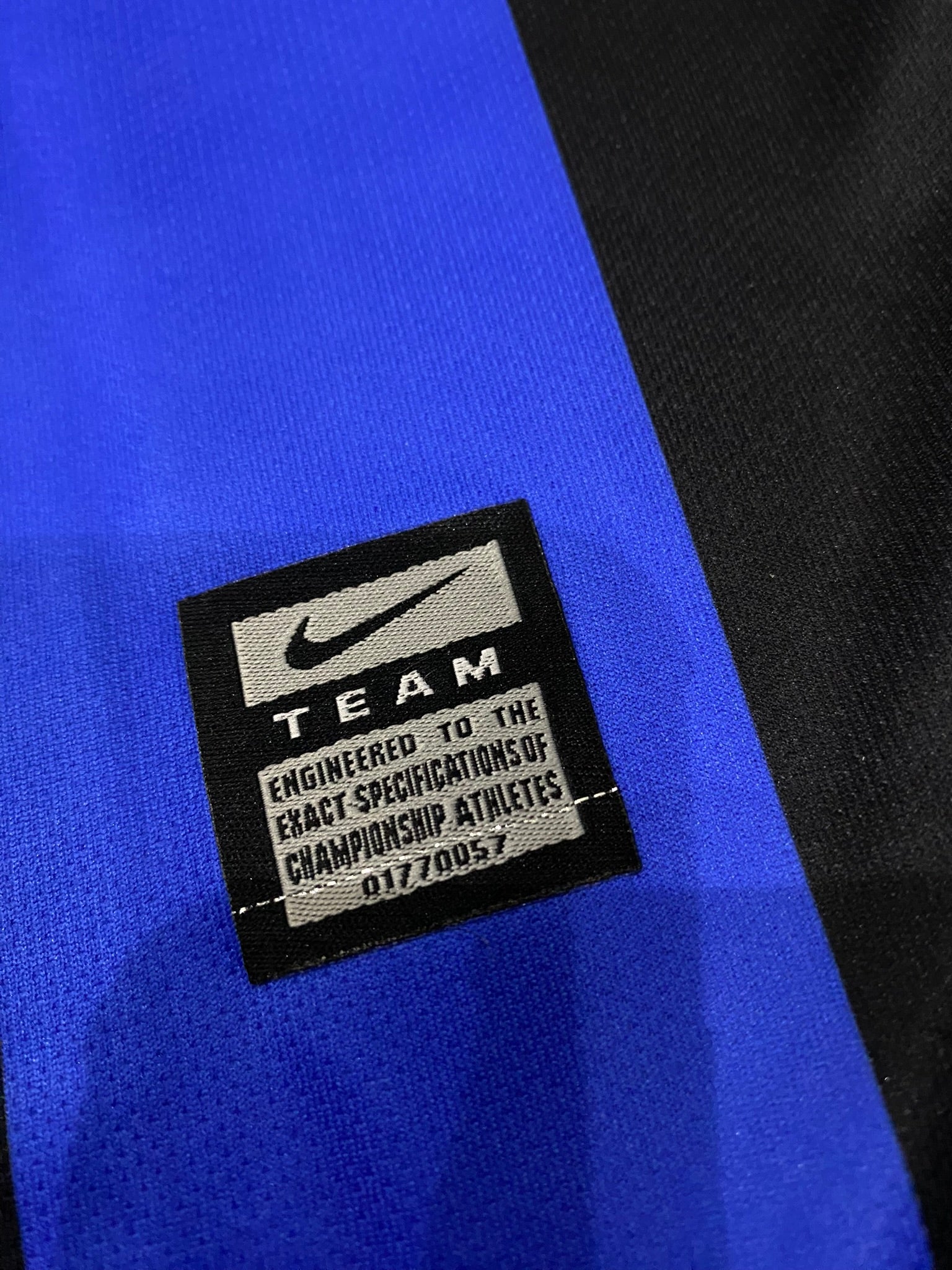 Inter Milan's 2010 Champions League Final Home Jersey. Mario Balotelli.