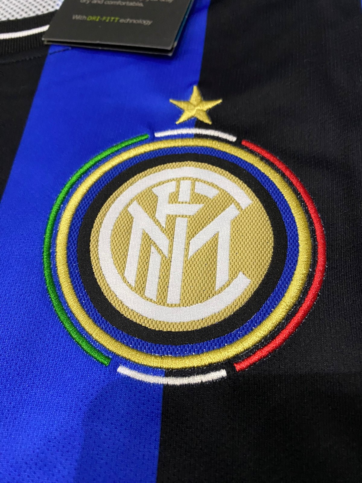 Inter Milan's 2010 Champions League Final Home Jersey. Mario Balotelli.