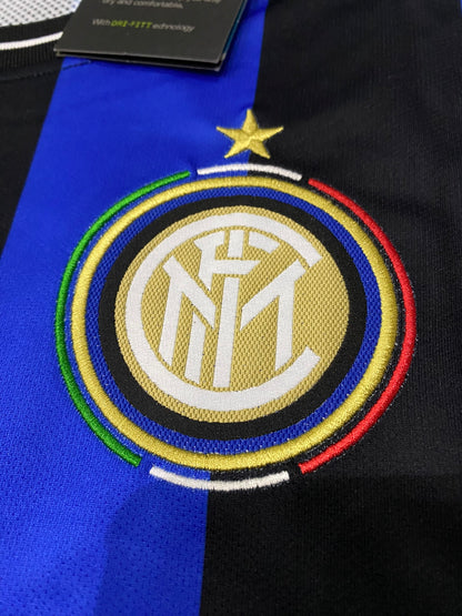 Inter Milan's 2010 Champions League Final Home Jersey. Mario Balotelli.