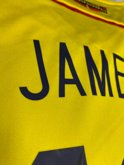 Colombia's home jersey for the 2014 World Cup. James Rodriguez