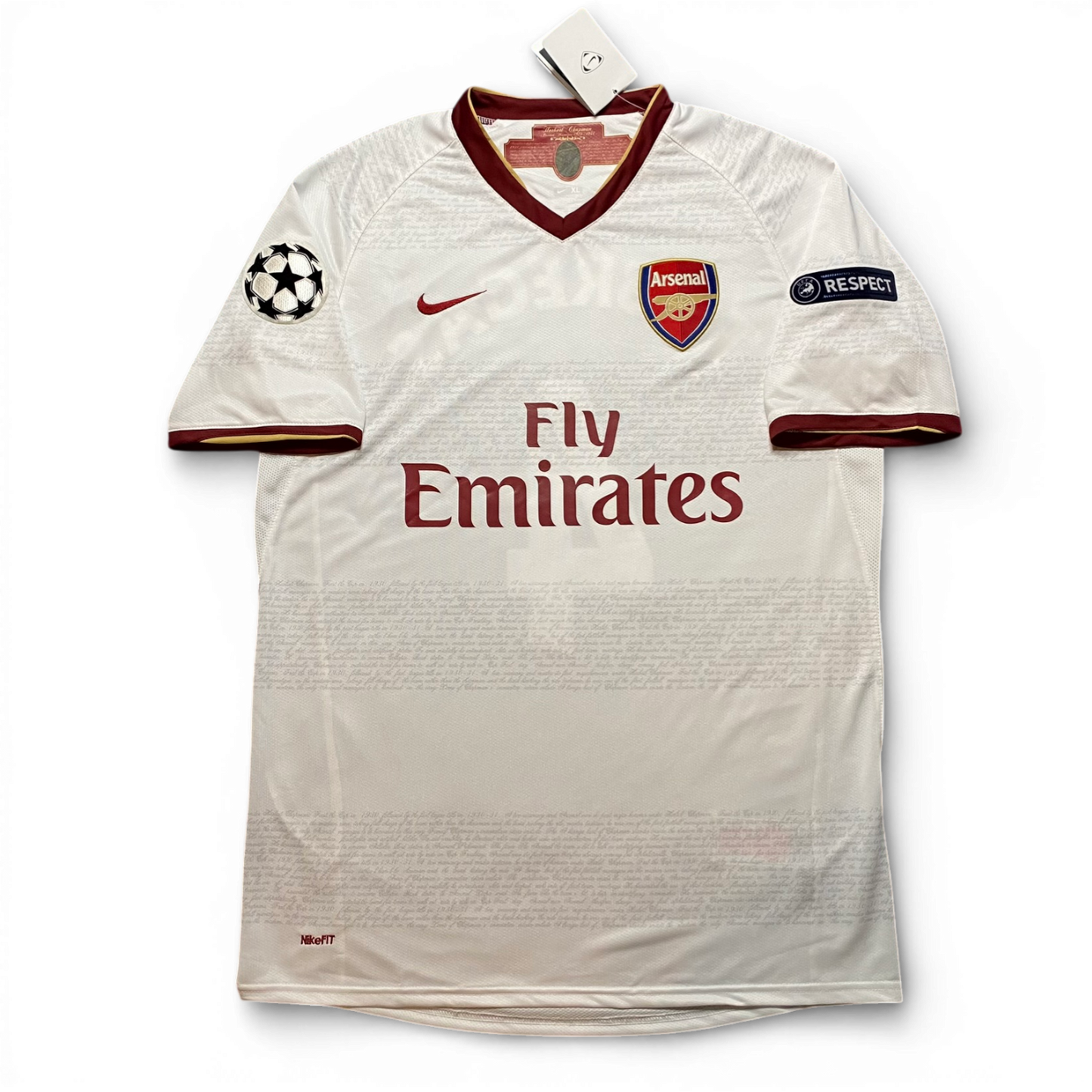 Arsenal away jersey. Season 07/08. Cesc Fabregas.