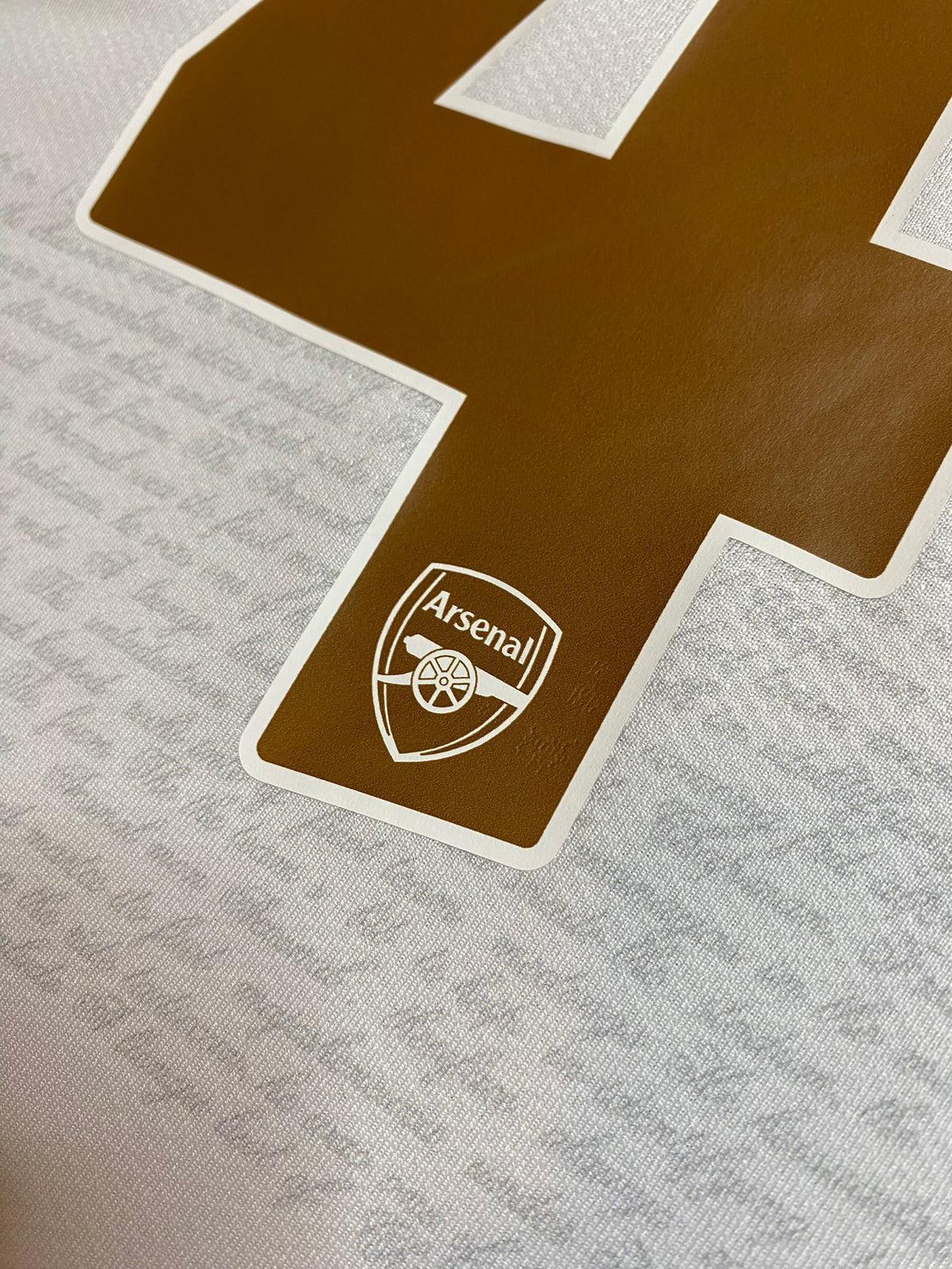 Arsenal away jersey. Season 07/08. Cesc Fabregas.