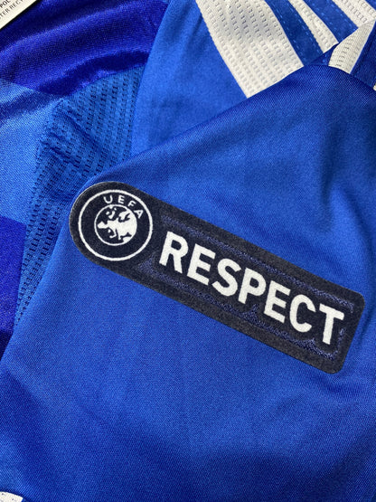 Chelsea's longsleeve home jersey for the 2012 Champions League Final. Frank Lampard.