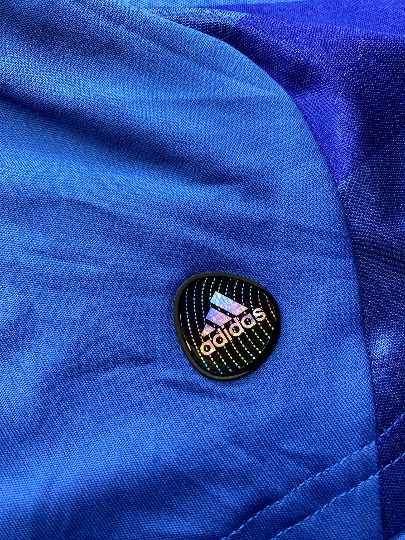 Chelsea's longsleeve home jersey for the 2012 Champions League Final. Frank Lampard.