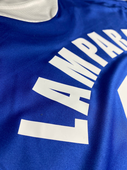 Chelsea's longsleeve home jersey for the 2012 Champions League Final. Frank Lampard.