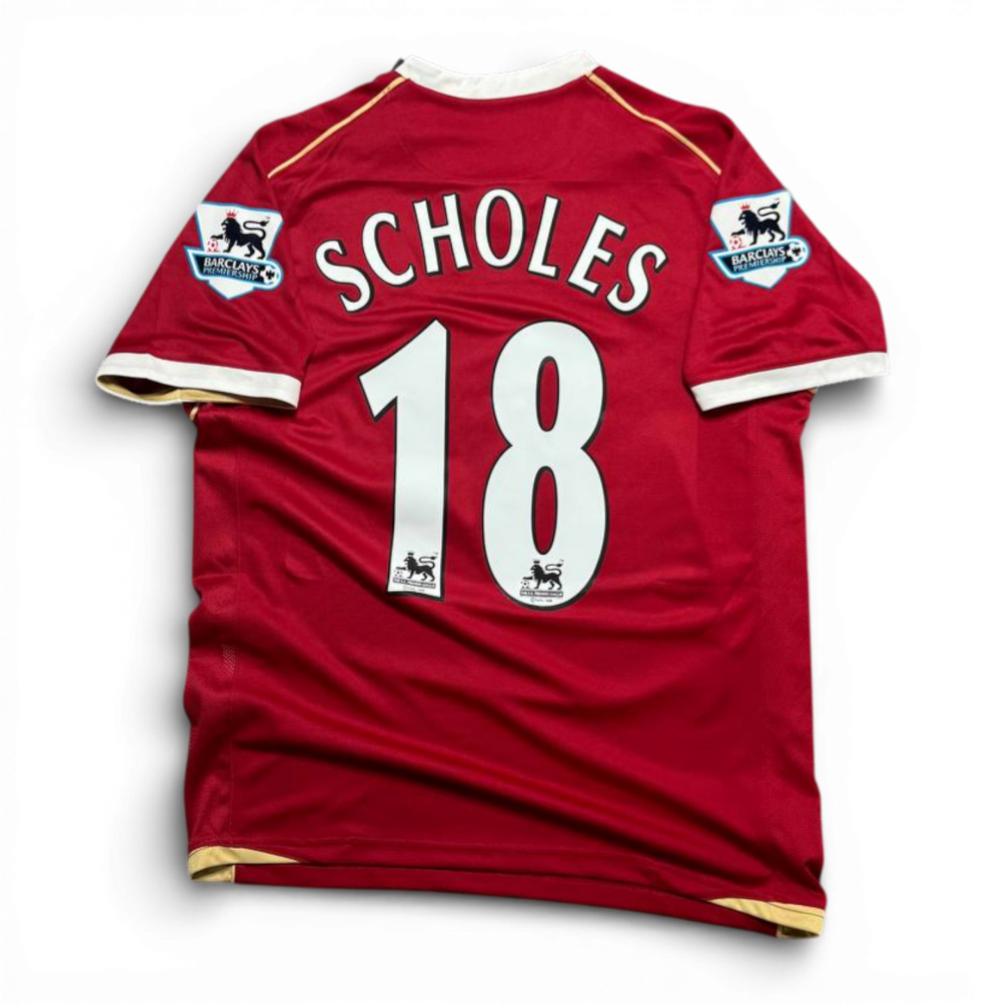 Manchester United home jersey. Season 06/07. Paul Scholes