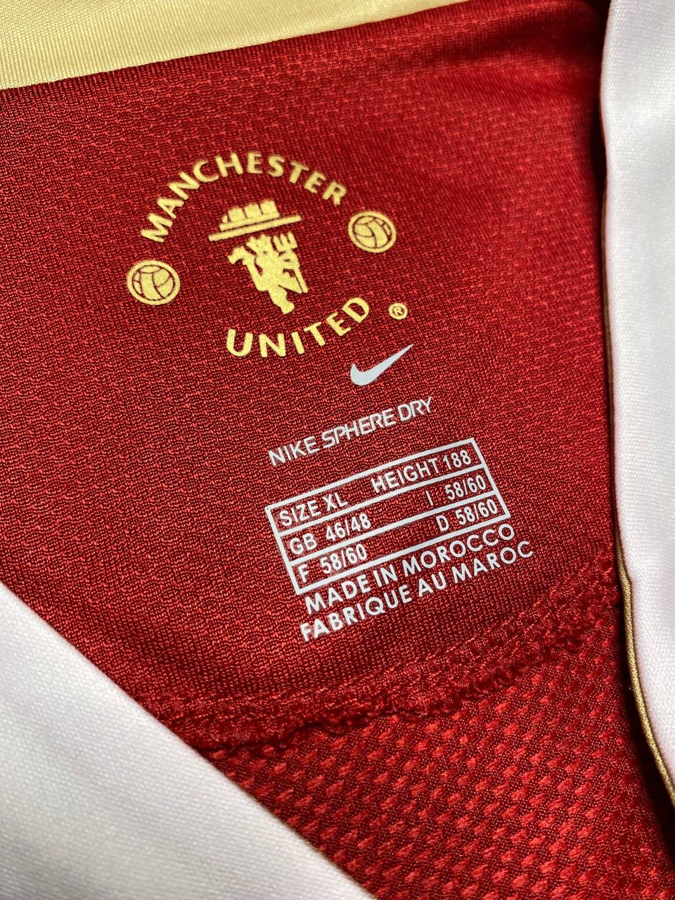 Manchester United home jersey. Season 06/07. Paul Scholes