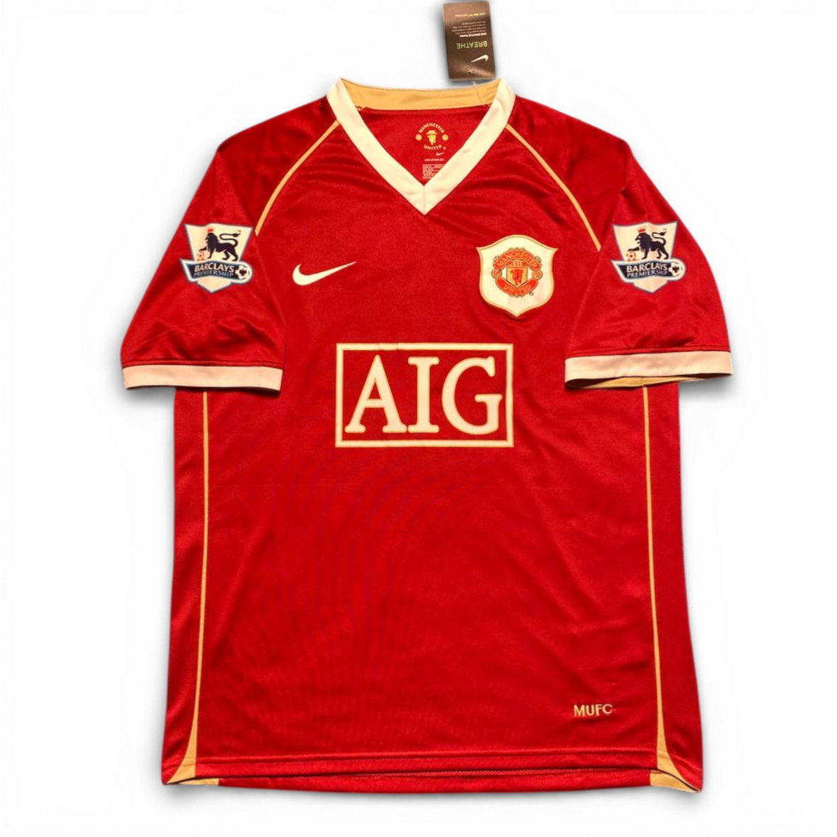 Manchester United home jersey. Season 06/07. Paul Scholes
