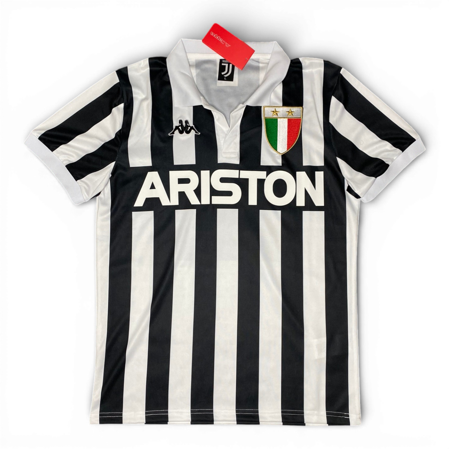 Juventus home jersey. Season 84/85. Michel Platini
