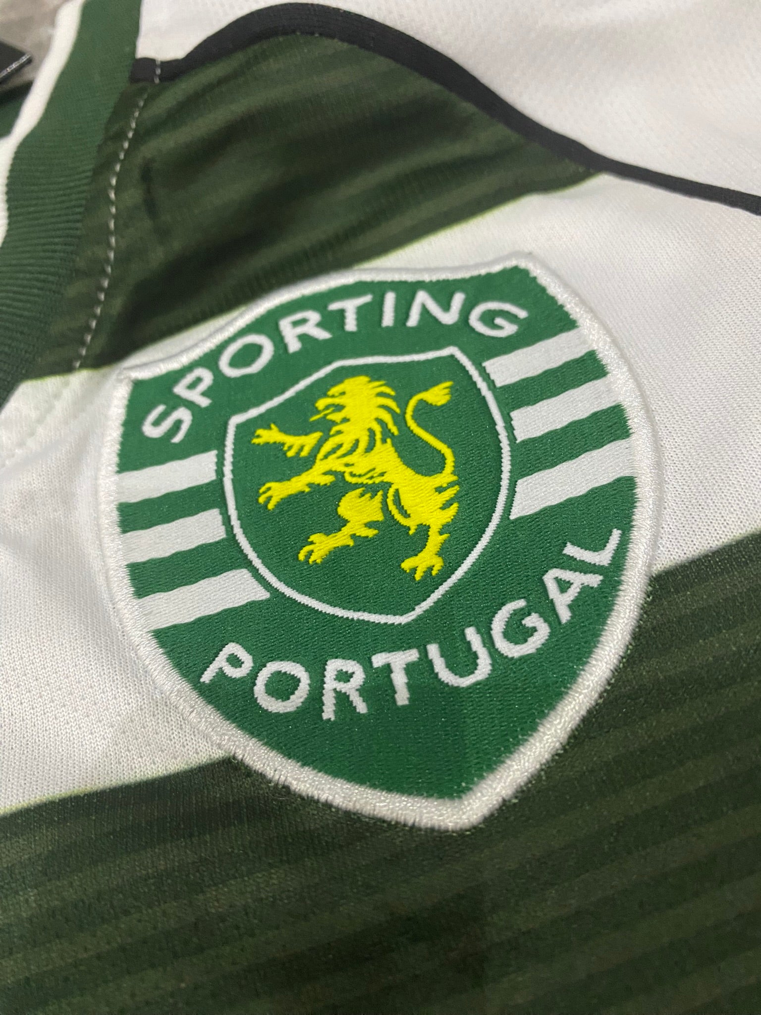 Sporting Lisbon home jersey. Season 02/03. Cristiano Ronaldo