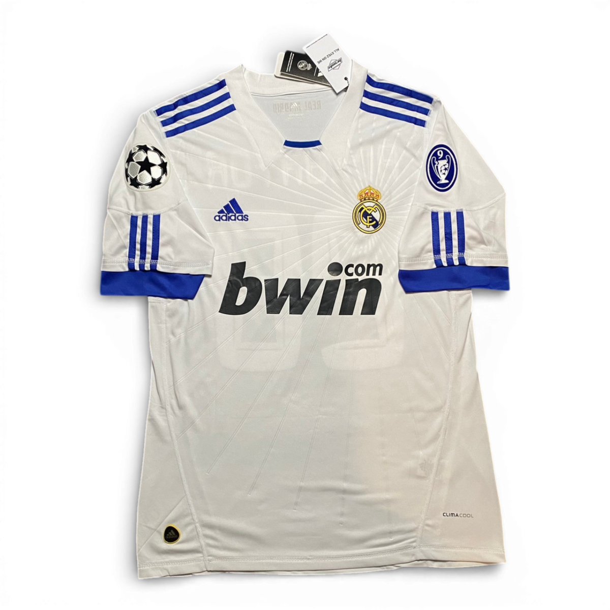 Real Madrid home jersey. Season 10/11. Emmanuel Adebayor