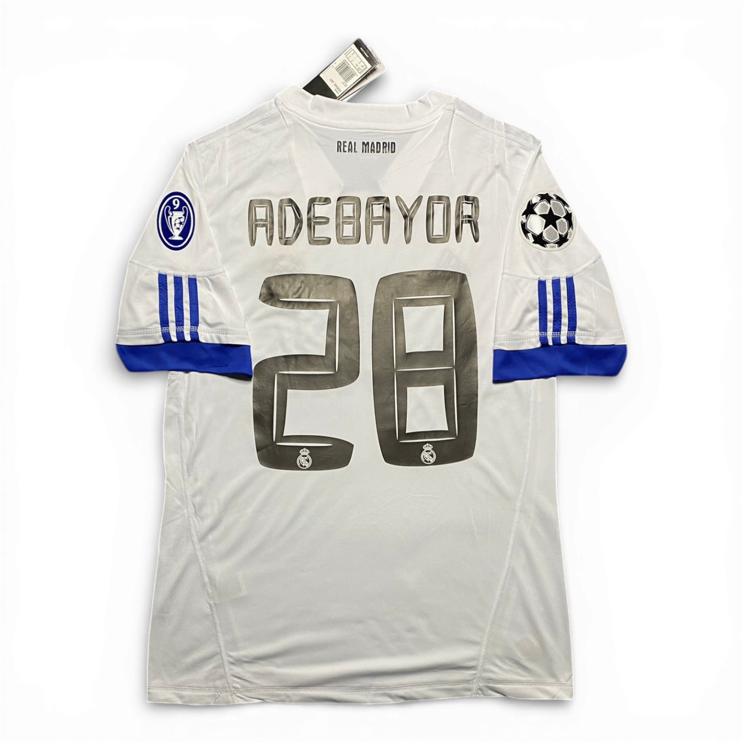 Real Madrid home jersey. Season 10/11. Emmanuel Adebayor