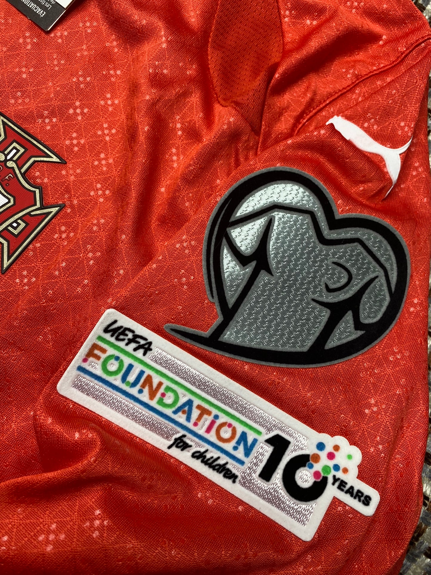 Portugal longsleeve home jersey 2025. Cristiano Ronaldo.