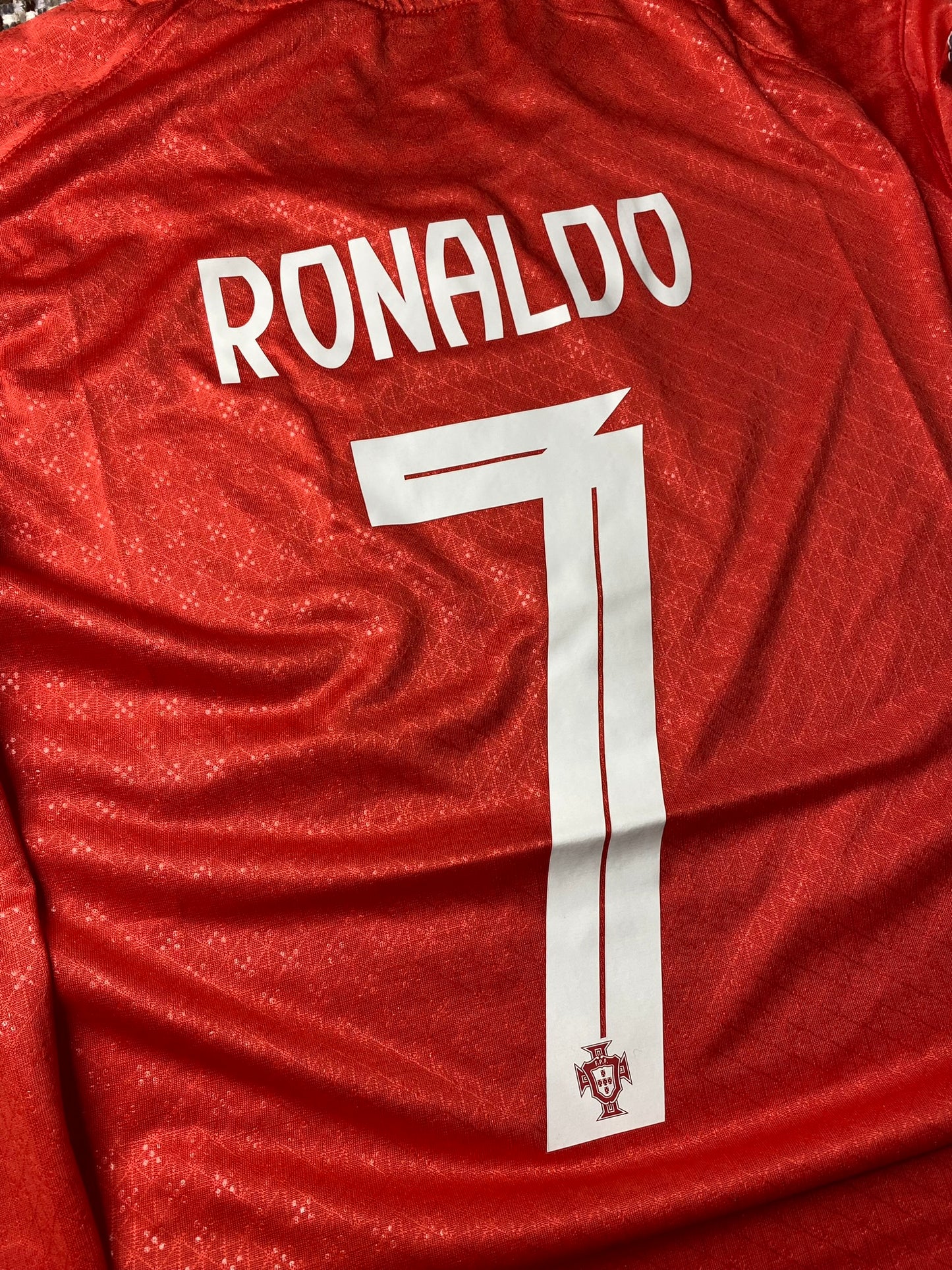 Portugal longsleeve home jersey 2025. Cristiano Ronaldo.