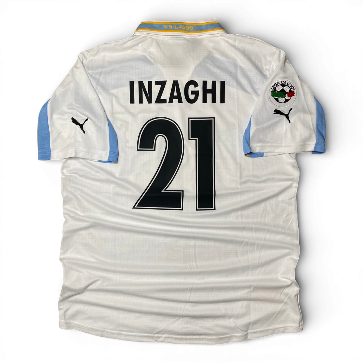 Lazio home jersey. Season 99/00. Simone Inzaghi.