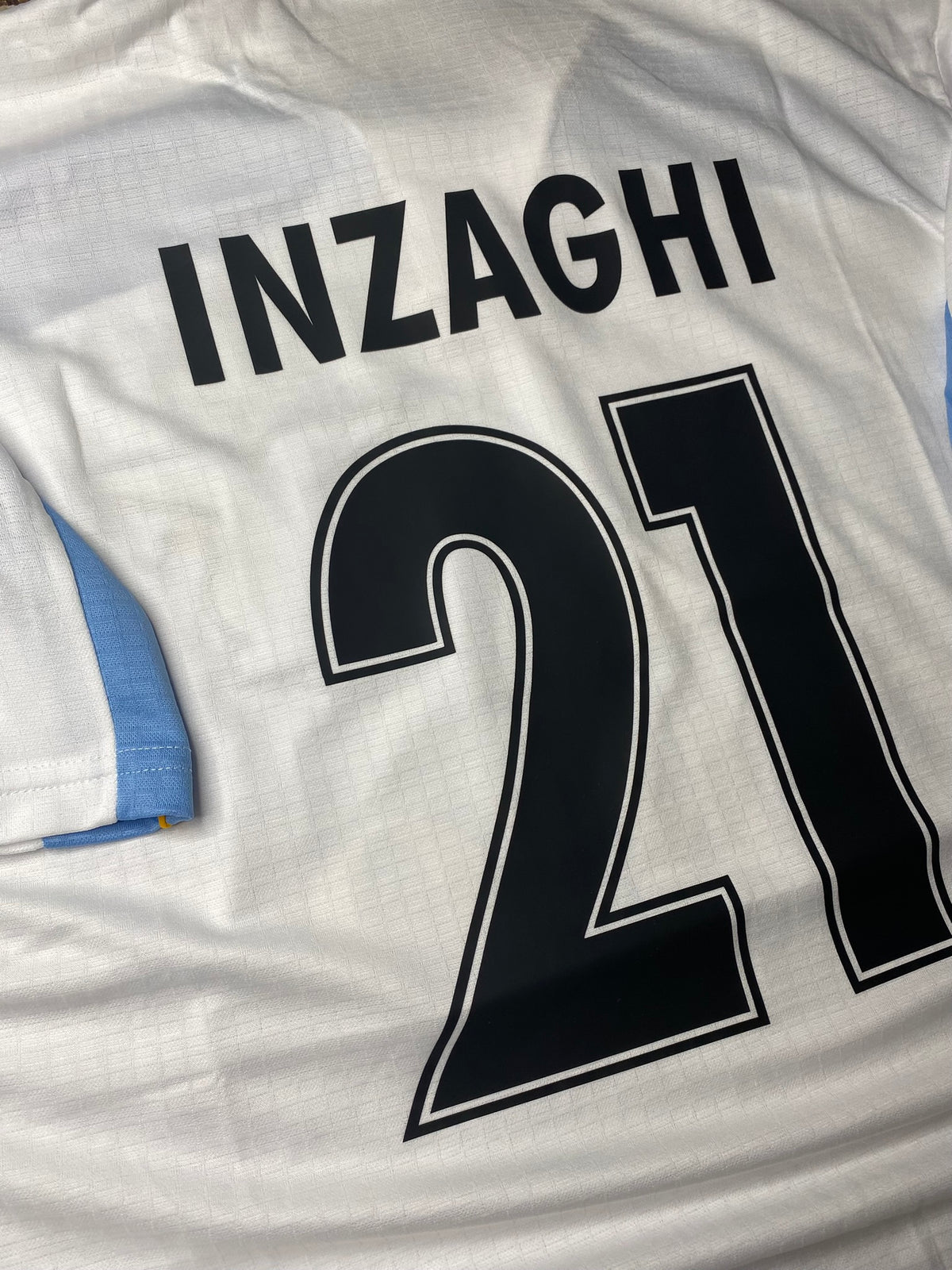 Lazio home jersey. Season 99/00. Simone Inzaghi.