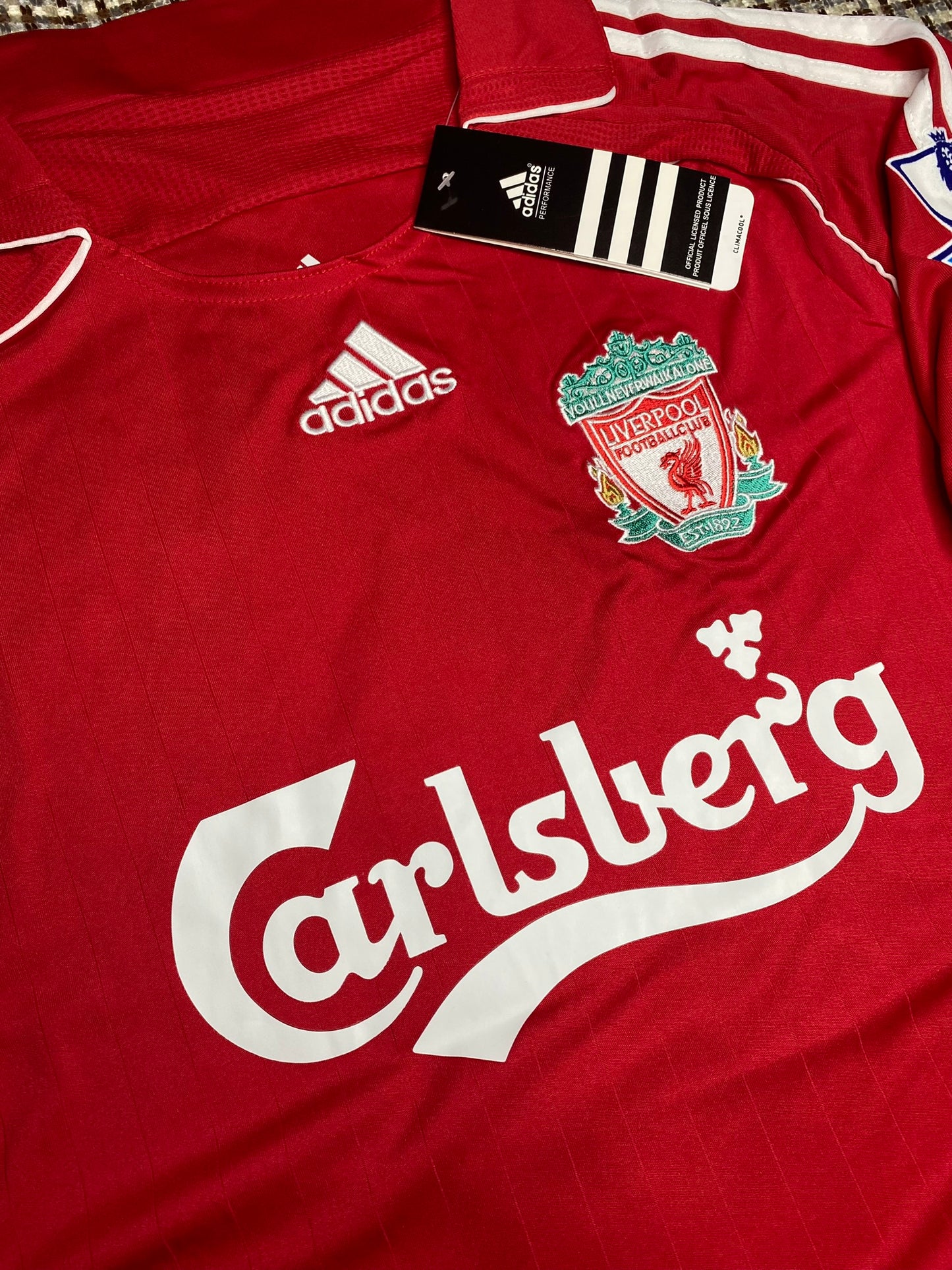 Liverpool home jersey. Season 06/07. Steven Gerrard