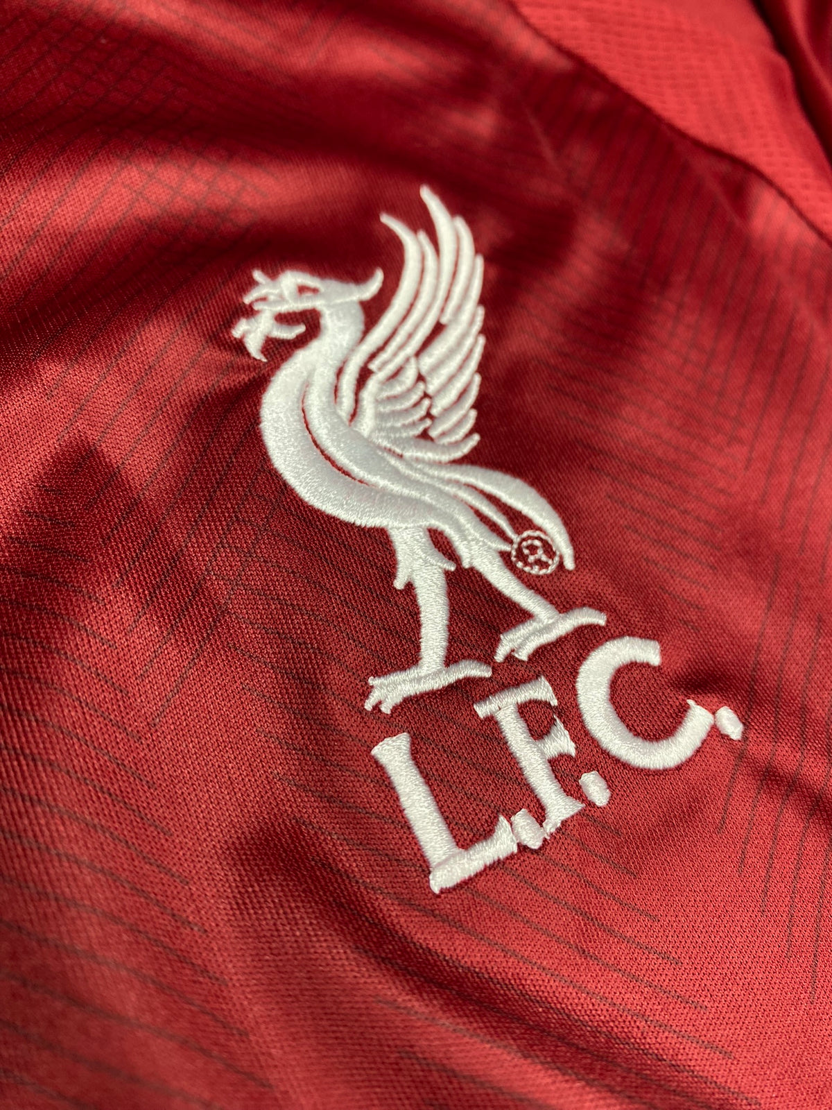 Liverpool's home jersey for the 2019 Champions League final. Roberto Firmino.