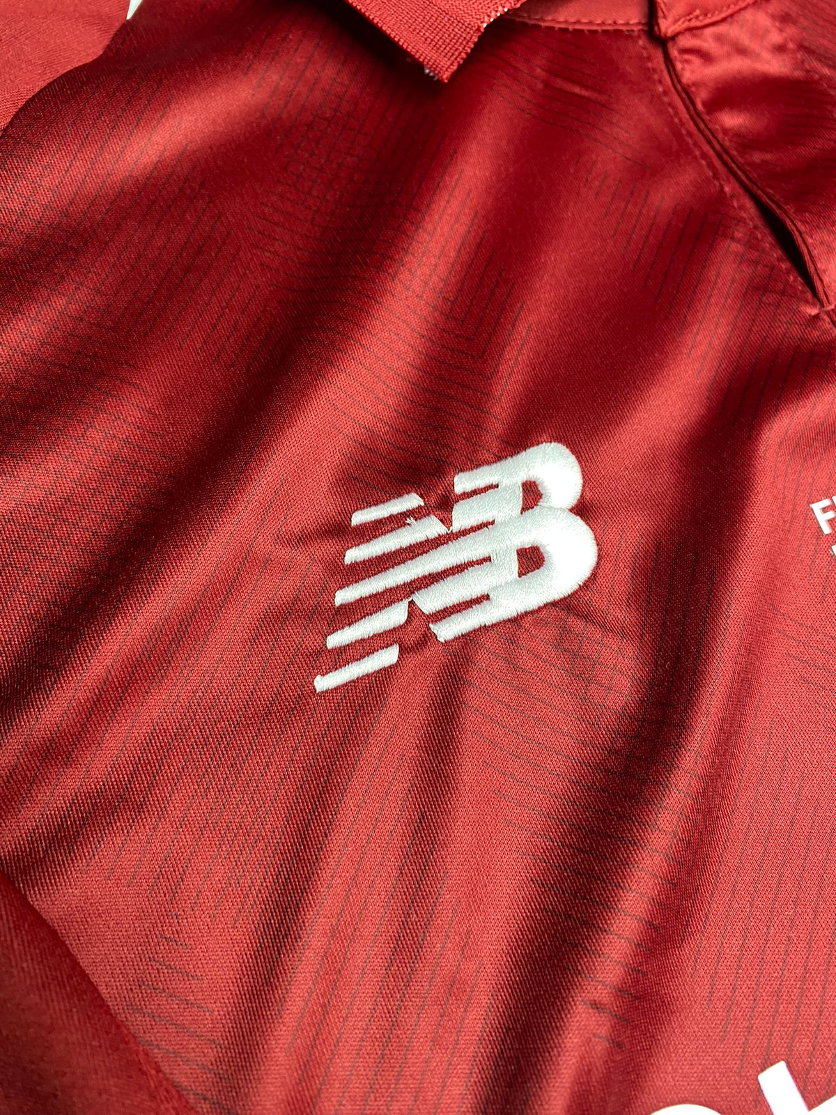 Liverpool's home jersey for the 2019 Champions League final. Roberto Firmino.