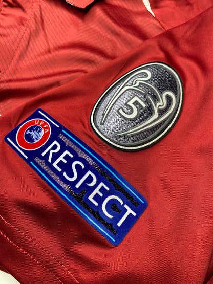Liverpool's home jersey for the 2019 Champions League final. Roberto Firmino.