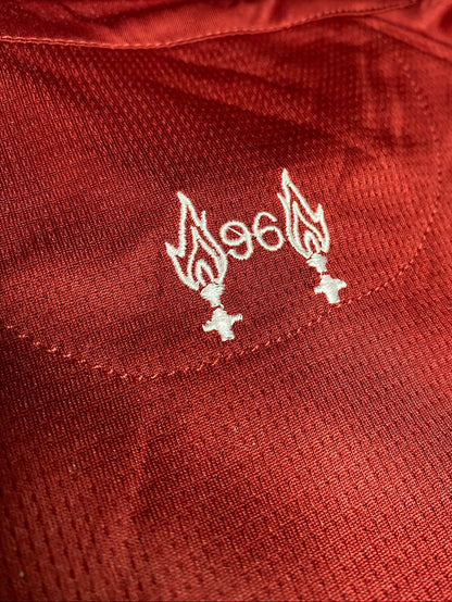 Liverpool's home jersey for the 2019 Champions League final. Roberto Firmino.