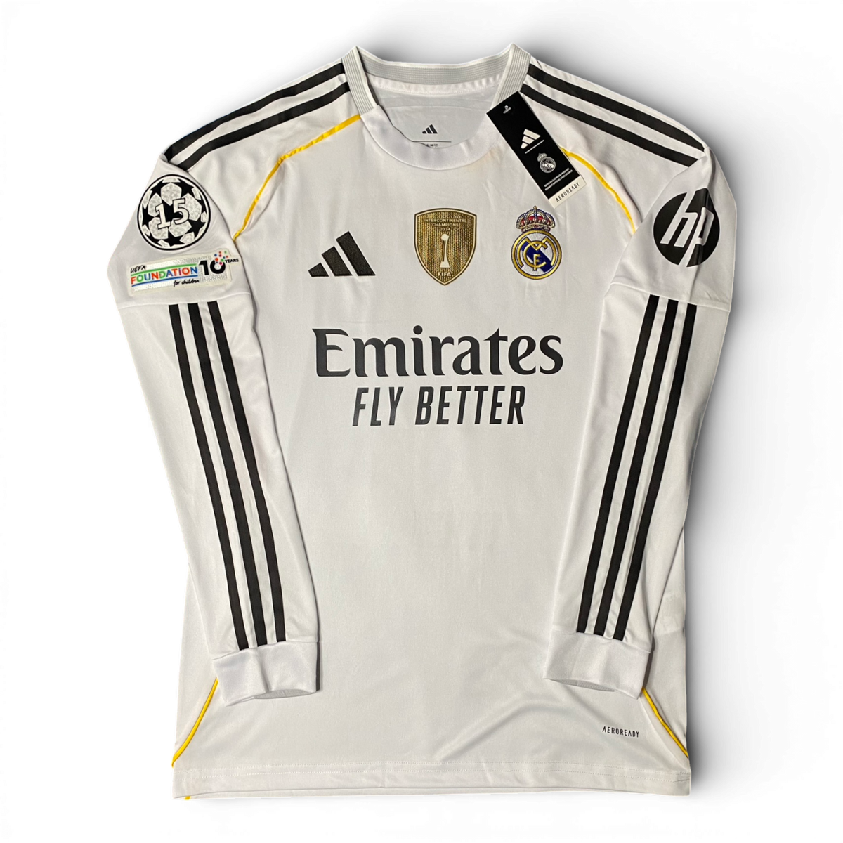 Real Madrid longsleeve jersey. Season 24/25. Jude Bellingham.