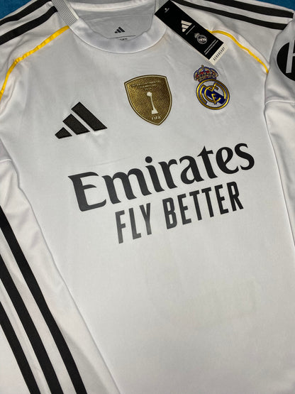Real Madrid longsleeve jersey. Season 24/25. Jude Bellingham.