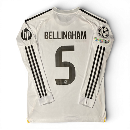 Real Madrid longsleeve jersey. Season 24/25. Jude Bellingham.