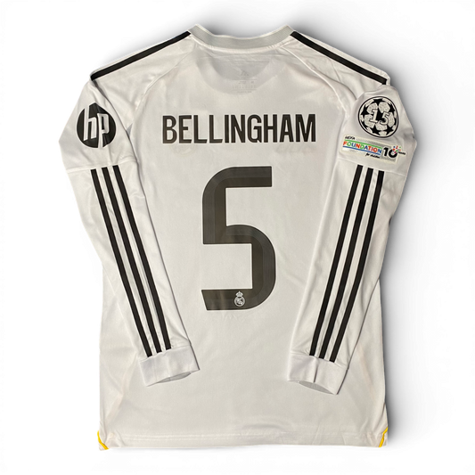 Real Madrid longsleeve jersey. Season 24/25. Jude Bellingham.