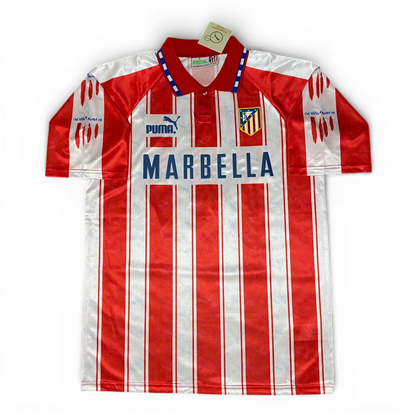 Atletico Madrid home jersey. Season 94/95. Diego Simeone.